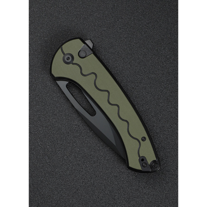 Ніж складаний Sencut Squiggy Black/Green S24082A-2 