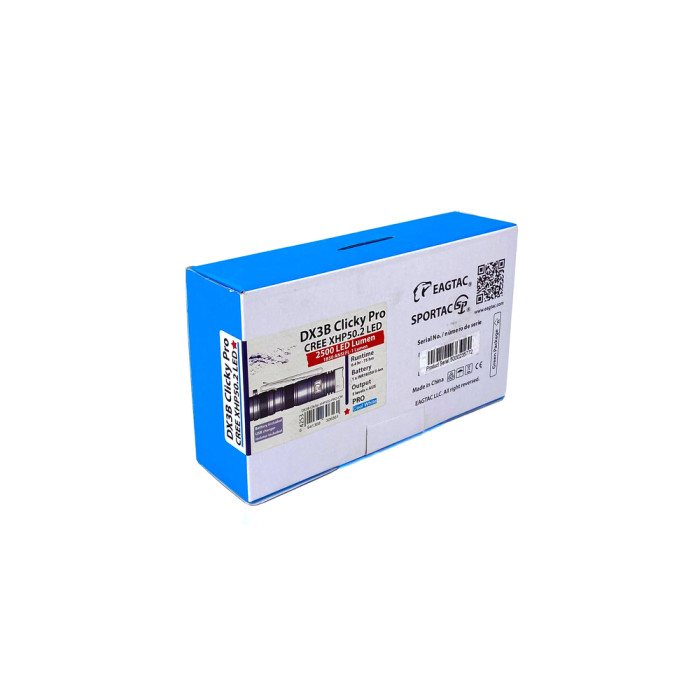 Ліхтар Eagletac DX3B Clicky Pro XHP50. 2 CW 