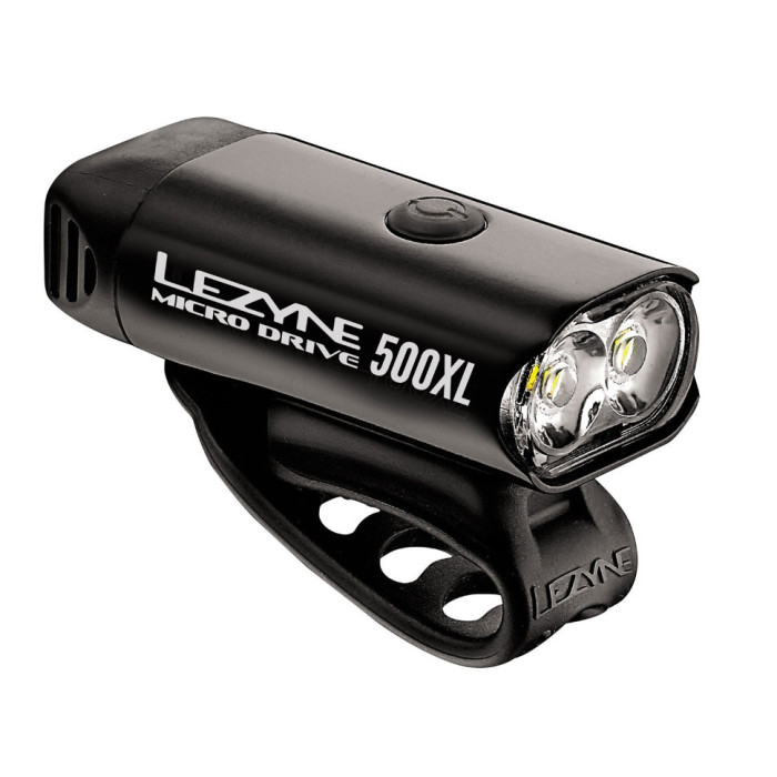 Велофара Lezyne Micro Drive 500xl, Чорний 