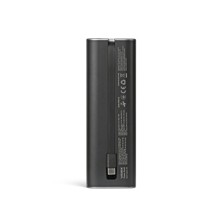 Повербанк 20000mAh VIDEX VPB-366 PD100W Grey
