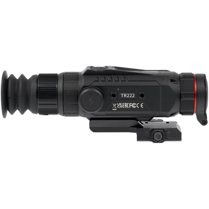 Приціл Guide TR222 Gen2, 25mm F1.0, 3.6-14.4x, 256x192@12μm, VOx (QD Long mount) 