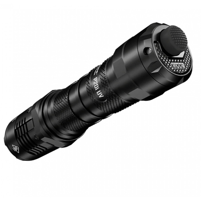 Фонарь Nitecore P20i UV (Luminus SST-40-W+4xUV, 1800 люмен, 5 реж, 1x21700i, USB Type-C), комплект 
