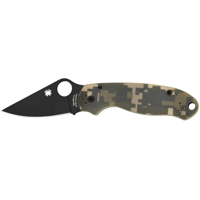 Ніж Spyderco Para 3 Black Blade, G-10 camo (C223GPCMOBK) 