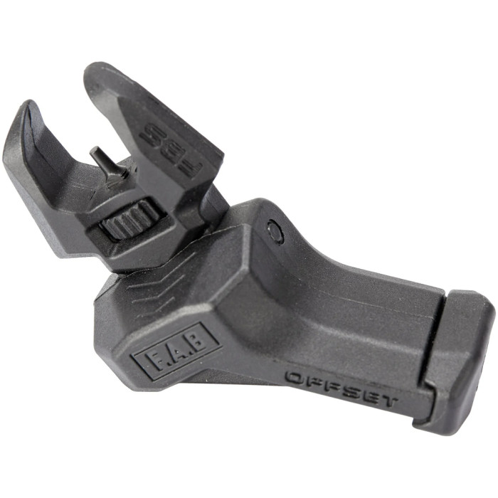 Цілик і мушка FAB Defense FRBS OFFSET 45 градусів. Black 