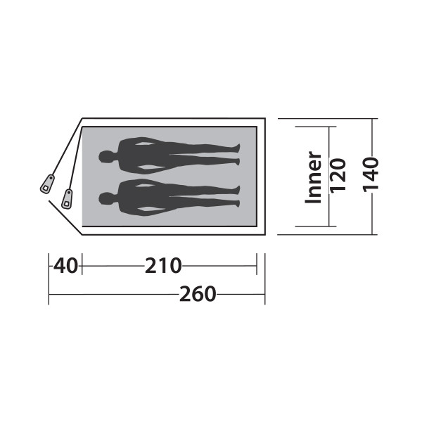 Намет Easy Camp Meteor 200 Teal Green 