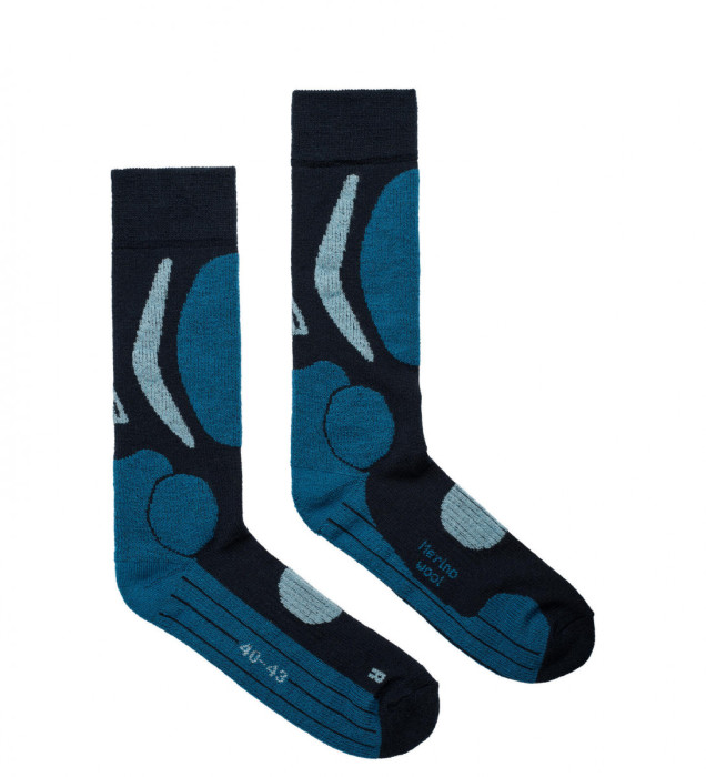 Термошкарпетки Aclima Cross Country Skiing Socks Navy Blazer/Blue Sapphire 40-43 