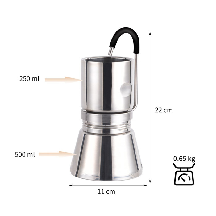 Кавоварка кемпінгова BRS-TC05 