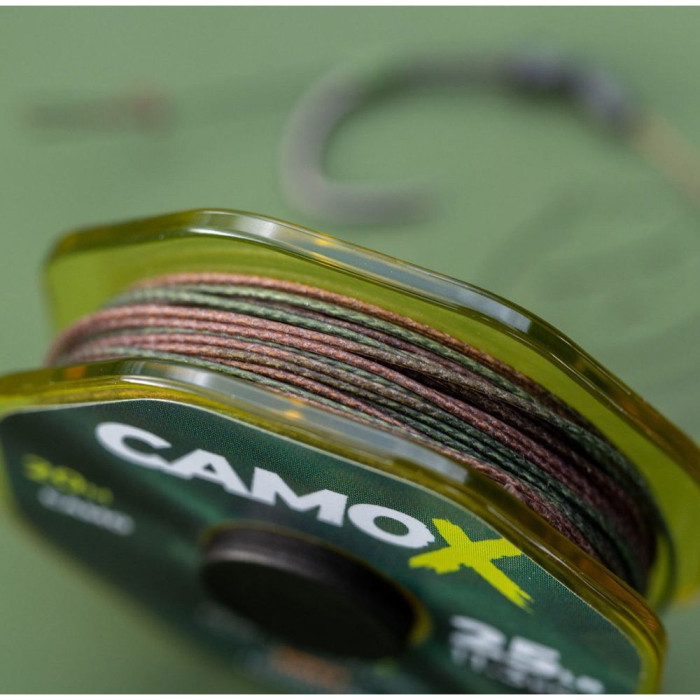 Повідковий матеріал RidgeMonkey Connexion CamoX Stiff Coated Hooklink 20m 35lb/15.9kg 