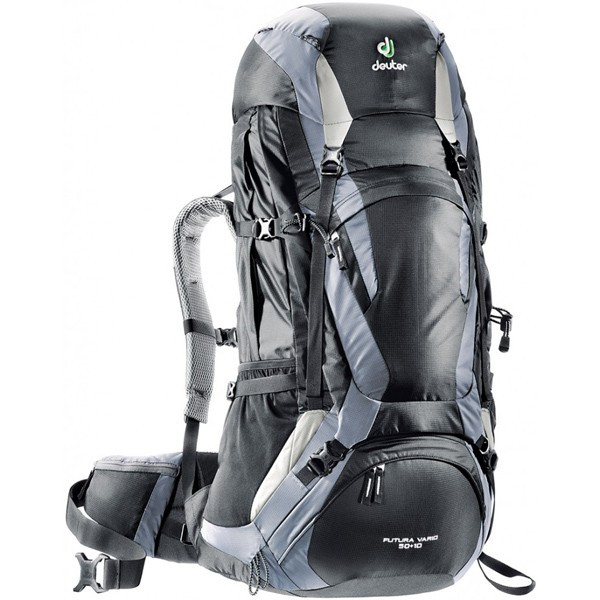 Рюкзак Deuter Futura Vario, 50 + 10 л, black-titan 