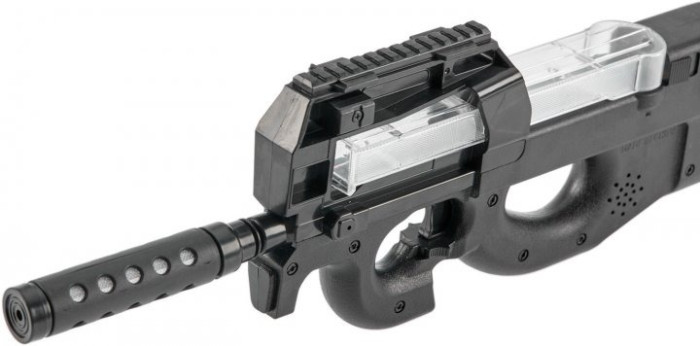 Автомат світлозвуковий ZIPP Toys FN P90 чорний 