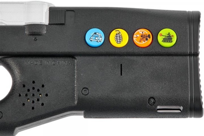 Автомат світлозвуковий ZIPP Toys FN P90 чорний 