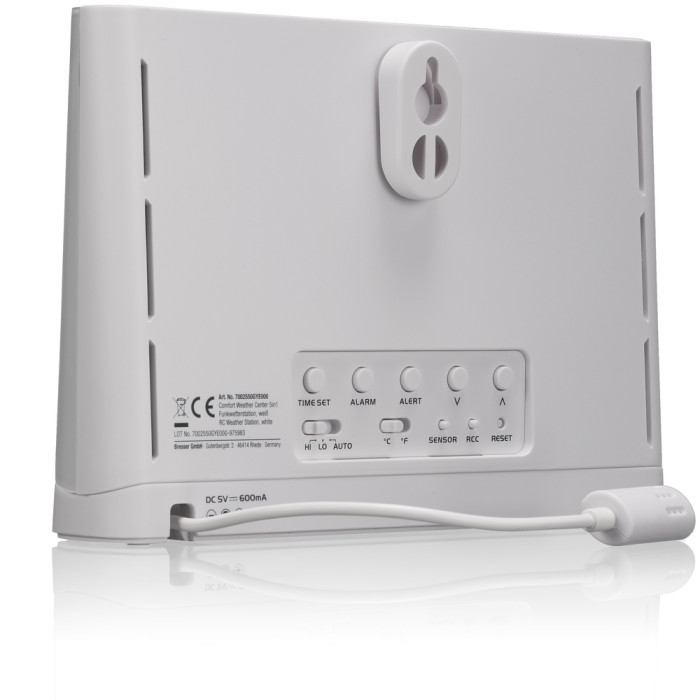 Метеостанція Bresser 5-in-1 Comfort Weather Center White (7002550GYE000/12167) (930584)