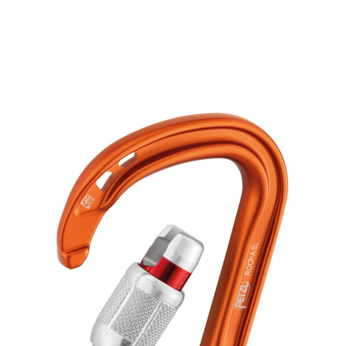 Карабін Petzl ROCHA SCREW-LOCK ORANGE 