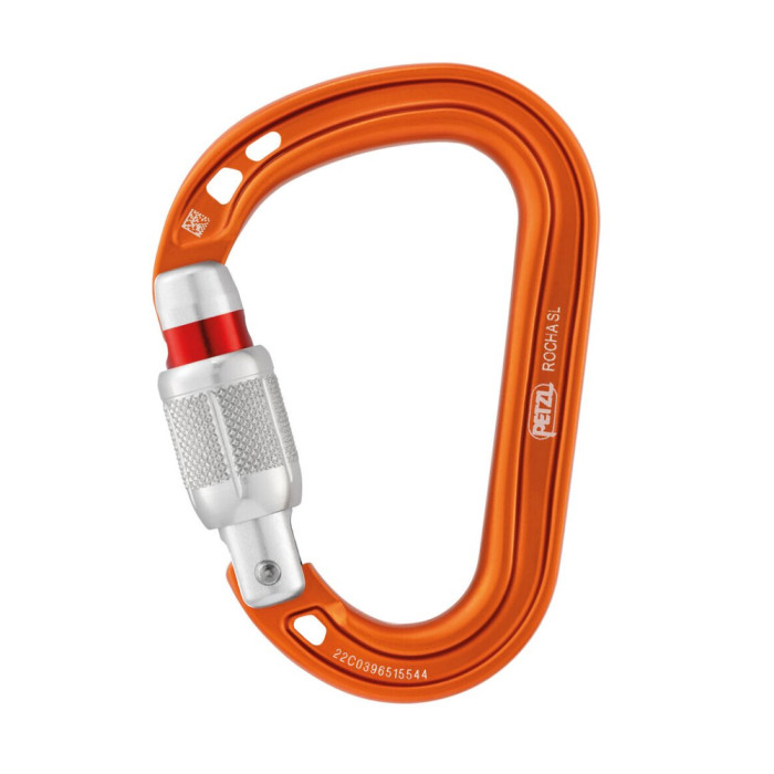 Карабін Petzl ROCHA SCREW-LOCK ORANGE 