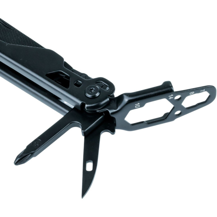 Мультитул професійний UAD IronHand Ver 2.0 17 інструментів 420/440 Чорний 