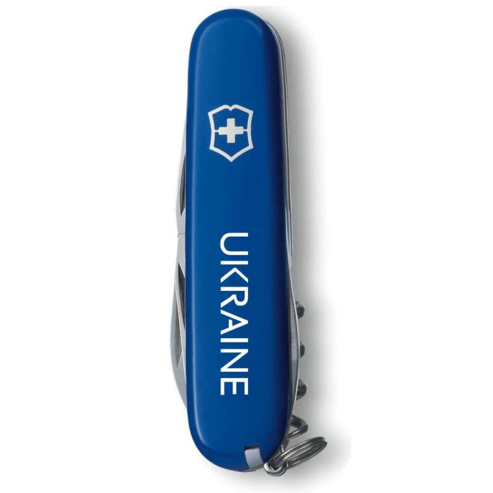 Складаний ніж Victorinox SPARTAN UKRAINE Ukraine біл. 1.3603.2_T0140u 