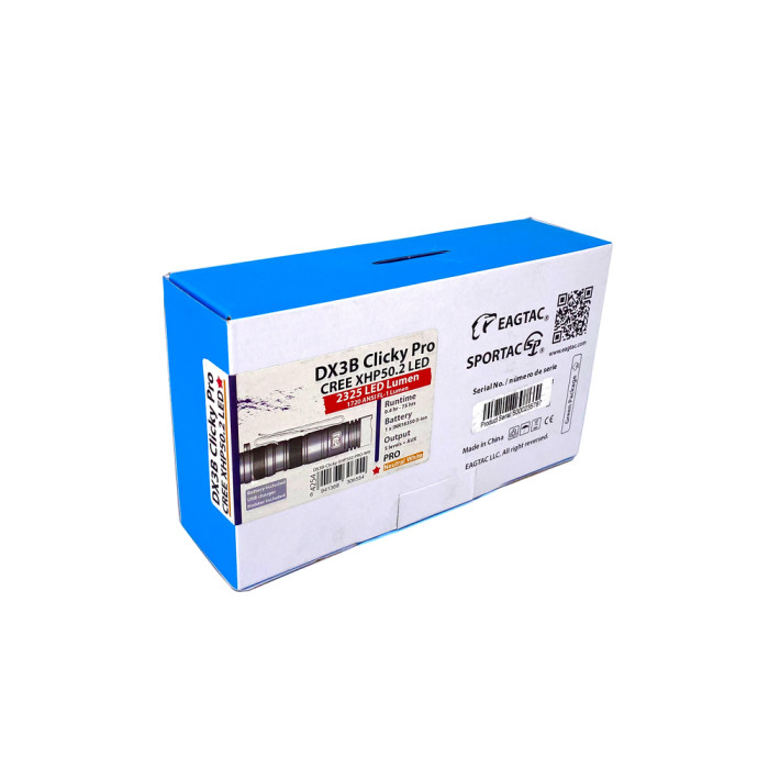 Ліхтар Eagletac DX3B Clicky Pro XHP50. 2 NW 