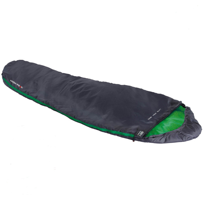 Спальний мішок High Peak Lite Pak 800/+ 8°C Anthra /Green Left (23272) 