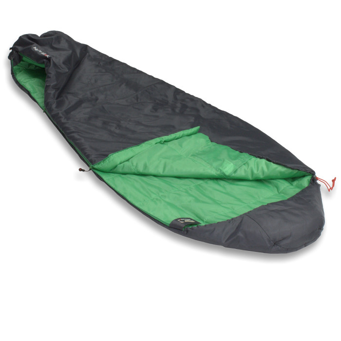 Спальний мішок High Peak Lite Pak 800/+ 8°C Anthra /Green Left (23272) 