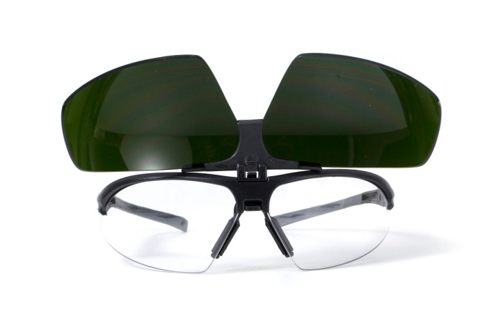 Окуляри Pyramex Onix Plus (прозорий ІЧ-фільтр + 5.0) захист від запотівання 