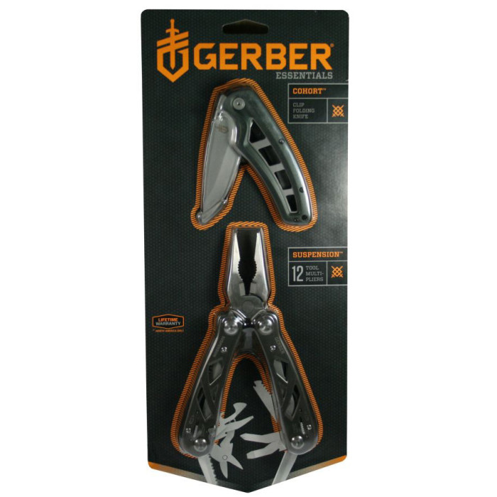 Набір для виживання Gerber Bear Grylls мультитул Suspension + ніж Cohort 31-002488 Original 