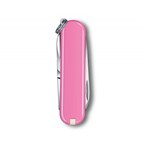 Ніж-брелок Victorinox Classic SD Colors, Cherry Blossom, Gift Box (0.6223.51 G) 7 функцій, 58 мм, рожевий 