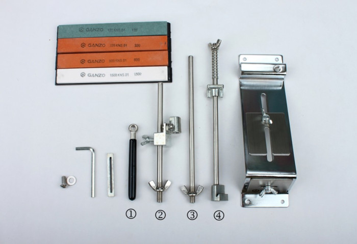 Точильний набір Ganzo Touch Pro Steel Diamond Kit (3 алмазних камені) 