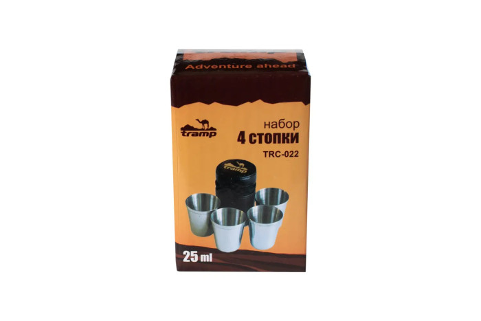 Набір 4 стопки Tramp 25мл UTRC-022 