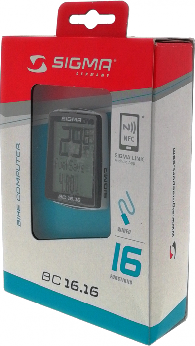 Велокомп'ютер Sigma Sport BC 16.16 SD01616 
