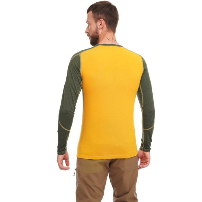 Термофутболка чоловіча Turbat Retezat Top Mns golden yellow/kombu green - XL - жовтий/зелений 