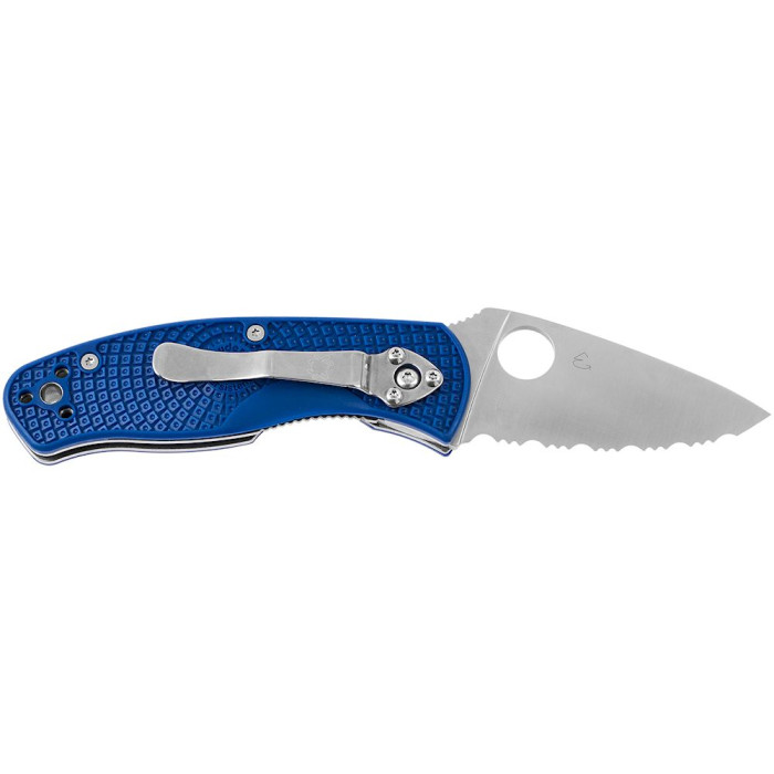 Ніж Spyderco Persistence Lightweight CPM S35VN, серрейтор (C136SBL) 