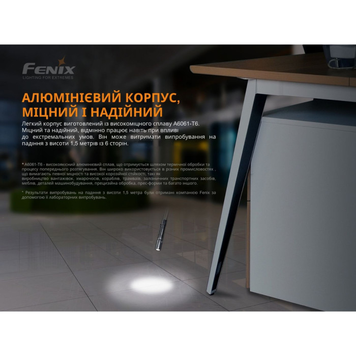 Ліхтар Fenix E20 V2.0 Luminus SST20 