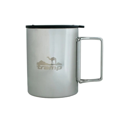 Термокружка TRAMP зі складаними ручками та поїлкою 400мл UTRC-137 метал