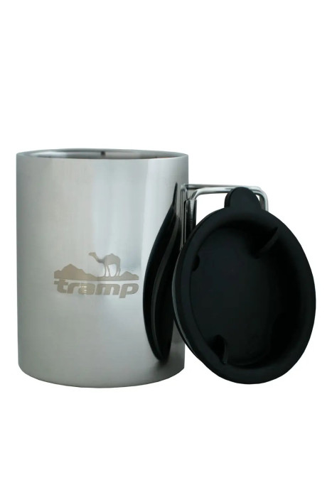 Термокружка TRAMP зі складаними ручками та поїлкою 400мл UTRC-137 метал 