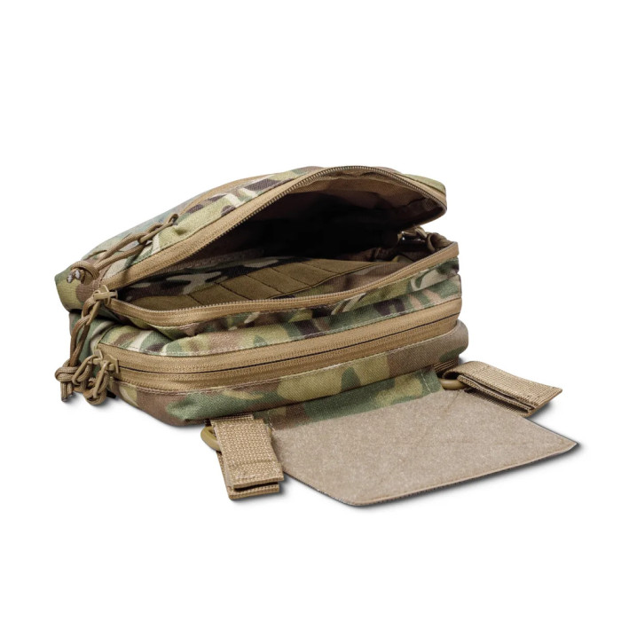 Сумка-напашник Ukrarmor PRO. Розмір L (16х28 см). Матеріал Cordura 500D Мультикам 