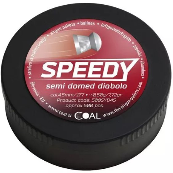 Кулі Coal Speedy 4,5 мм 0,50 г 500 шт/уп 