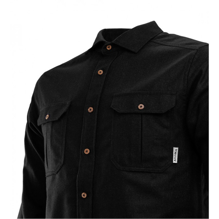 Сорочка чол. Aclima ReBorn 215 Woolshirt M's Dark Grey Melange M