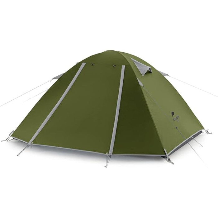 Намет тримісний Naturehike P-Series CNK2300ZP028, темний оливковий 