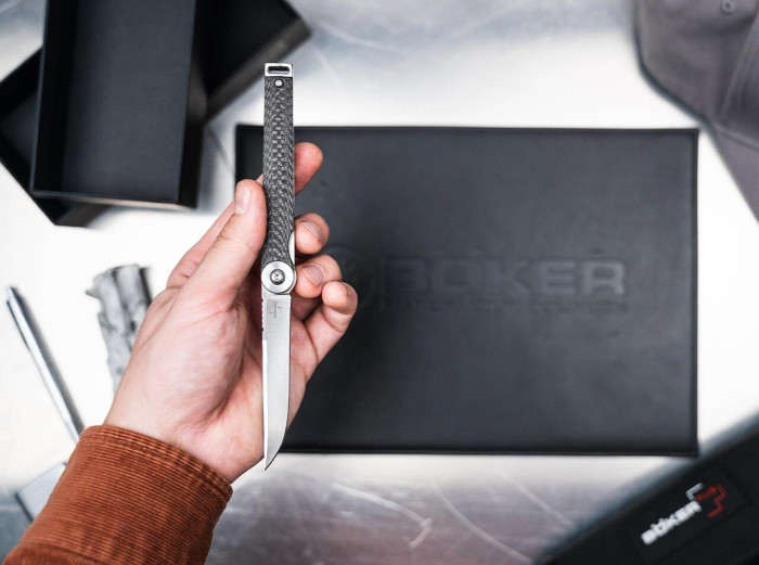 Ніж Boker Plus Kaizen Carbon 
