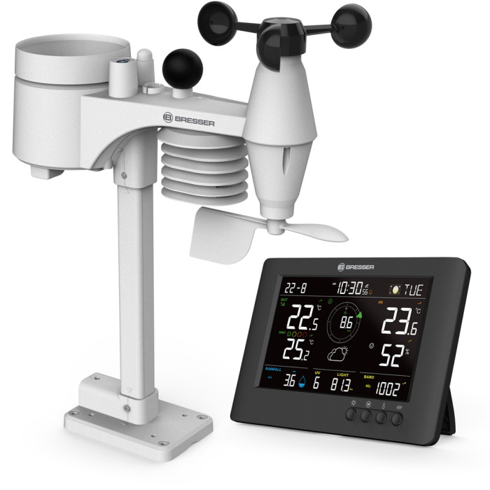 Метеостанція Bresser 8-in-1 ClearViewTB (11524) (932387)