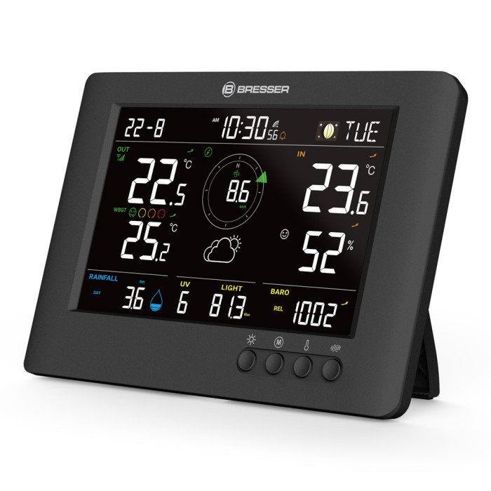 Метеостанція Bresser 8-in-1 ClearViewTB (11524) (932387)