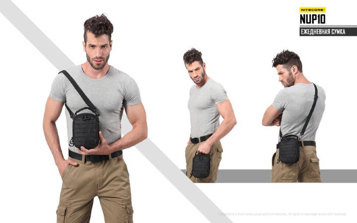 Сумка EDC, тактична Nitecore NUP10 (Cordura 1000D) 