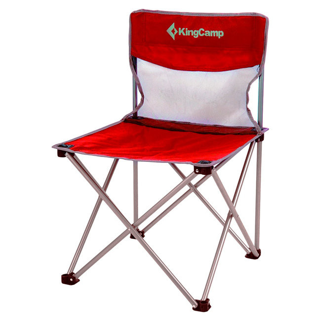 Шезлонг KingCamp Compact Chair in Steel M (KC3832), Red 