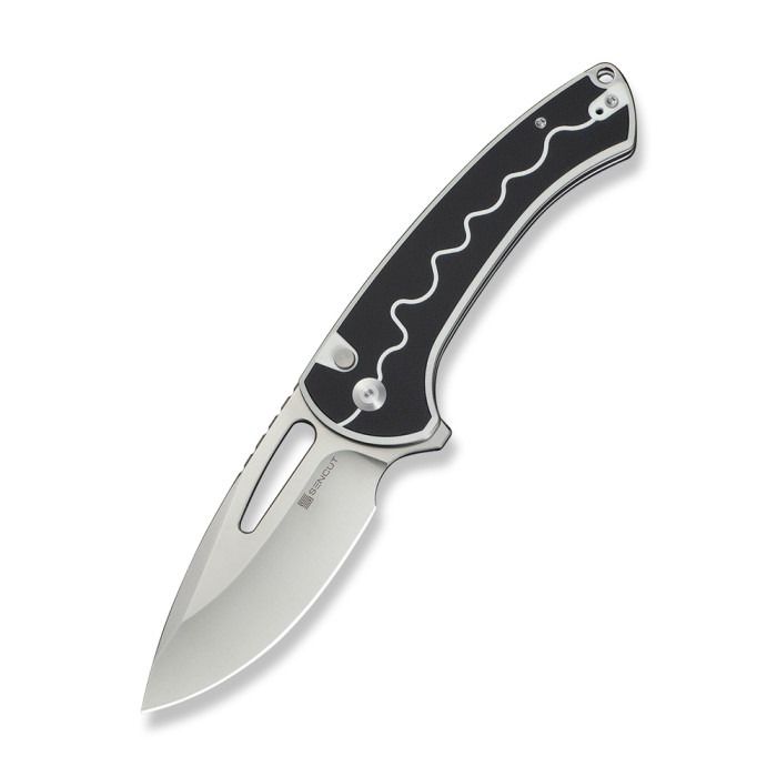 Ніж складаний Sencut Squiggy White/Black S24082A-1 