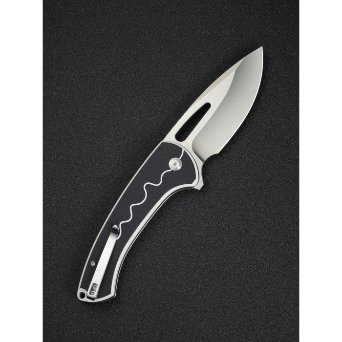 Ніж складаний Sencut Squiggy White/Black S24082A-1 