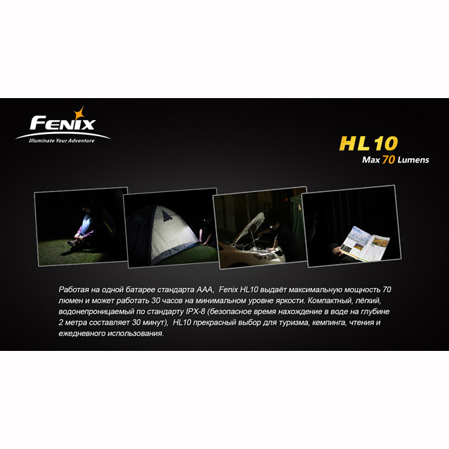 Ліхтар Fenix HL10 Cree XP-E 
