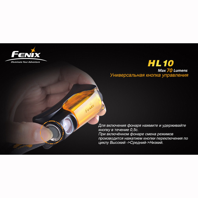 Ліхтар Fenix HL10 Cree XP-E 