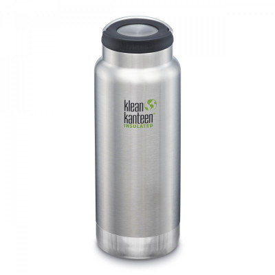 Термобутилка Klean Kanteen TK широка петльова кришка з матової нержавіючої сталі 946 мл