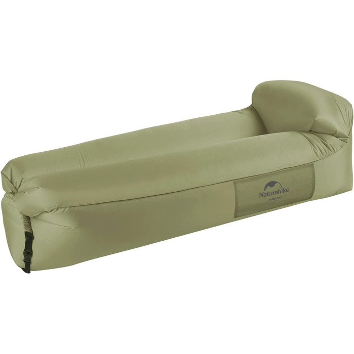 Ламзак з підголовником Naturehike NH20FCD06, оливковий (6927595777053) 