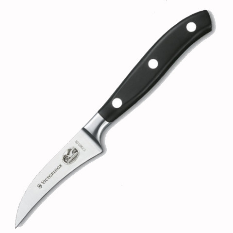 Кухонний кований ніж Victorinox для фігурного різання, Grand Maître turning knife 8 см (7.7303.08 G) 